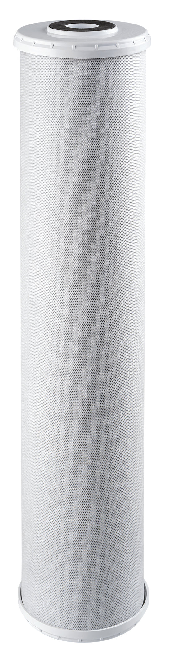 1 micron catalytic carbon block filter for chlorine, chloramine, and chemical removal in whole house water filtration systems