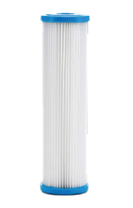 10-micron pleated sediment filter for 4.5 x 20 Big Blue whole house systems